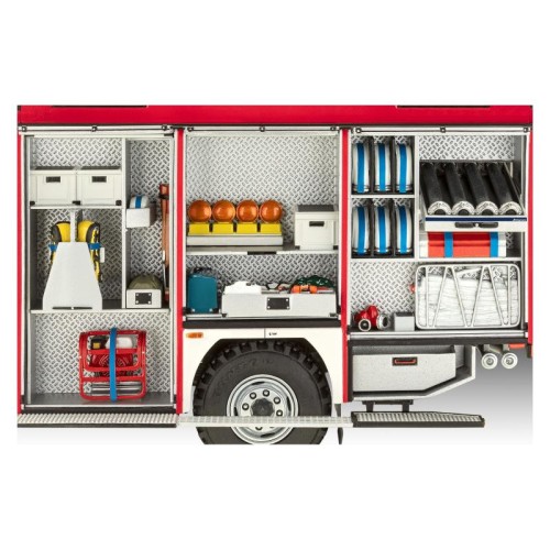 Авто-мото Збірна модель-копія Revell Пожежна машина цистерна TLF 16/25 рівень 5 масштаб 1:24