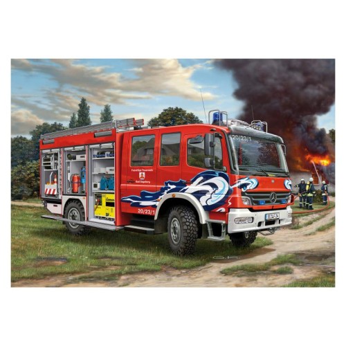 Авто-мото Збірна модель-копія Revell Пожежна машина цистерна TLF 16/25 рівень 5 масштаб 1:24