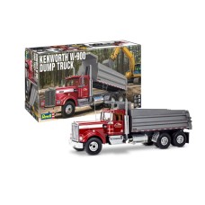 Збірна модель-копія Revell Самоскид Kenworth W-900, рів 5, м: 1:25