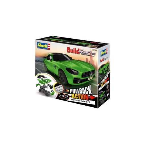 Авто-мото Збірна модель-копія Revell Mercedes-AMG GT R, Green Car рівень 1 масштаб 1:43