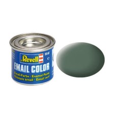 Фарба емалева Revell № 67. Сіро-зелена матова.  14 мл.