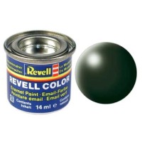 Фарба емалева Revell № 363. Темно-зелена шовково-матова.  14 мл.