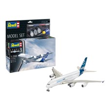Збірна модель-копія Revell набір Літак Airbus A380, рів 3, м: 1:288