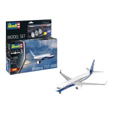Збірна модель-копія Revell набір Літак Boeing 737-800, рів 3, м: 1:288