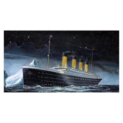 Подарункові набори Збірна модель-копія Revell Набір корабель Титанік рівень 3 масштаб 1:1200