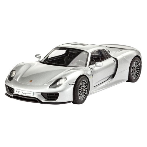 Подарункові набори Збірна модель-копія Revell Набір автомобіль Porsche 918 Spyder рівень 4 масштаб 1:24