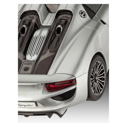 Подарункові набори Збірна модель-копія Revell Набір автомобіль Porsche 918 Spyder рівень 4 масштаб 1:24