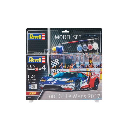 Подарункові набори Збірна модель-копія Revell Набір автомобіль Ford GT - Le Mans рівень 4 масштаб 1:24