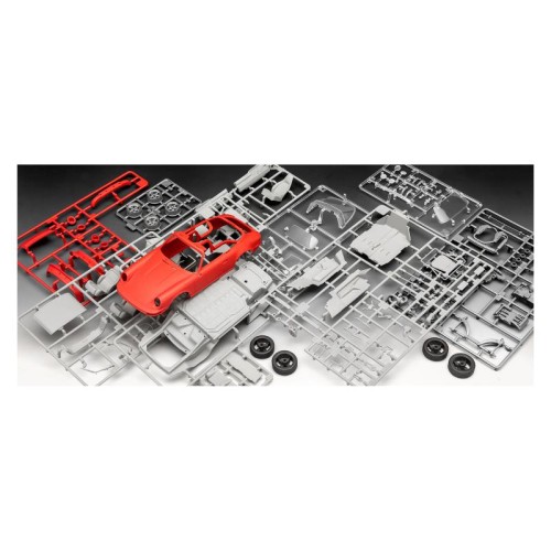 Подарункові набори Збірна модель-копія Revell Набір автомобіль Porsche 911 Carrera 3.2 Targa рівень 3 масштаб 1:24