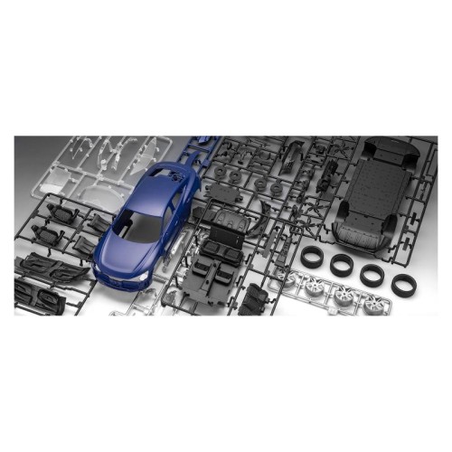 Подарункові набори Збірна модель-копія Revell набір Автомобіль Audi e-tron GT рівень 2 масштаб 1:24