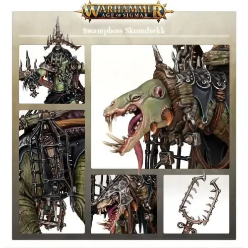 Orruk Warclans Мініатюра AGE OF SIGMAR: ORRUK WARCLANS - SWAMPBOSS SKUMDREKK