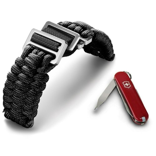 Різне Ремінець INOX паракорд + ніж Victorinox V.60022 Різне Ремінець INOX паракорд + ніж Victorinox V.60022