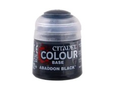 Фарба Citadel BASE: ABADDON BLACK 12ML
