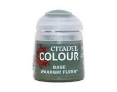Краска BASE: WAAAGH! FLESH (12ML)