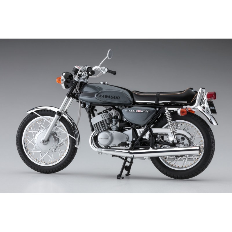 Збірна модель мотоцикл – Kawasaki 500-SS/MACH III – Hasegawa 21510