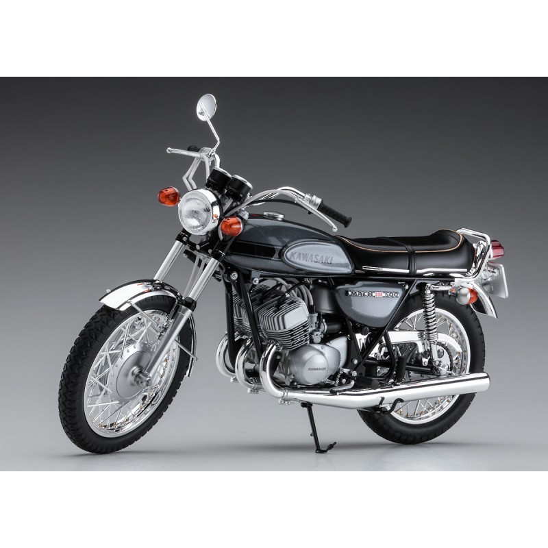 Збірна модель мотоцикл – Kawasaki 500-SS/MACH III – Hasegawa 21510