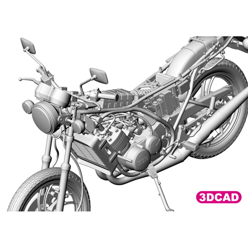Збірна модель мотоцикл – Yamaha RZ250 (4L3) (1980) – Hasegawa 21513