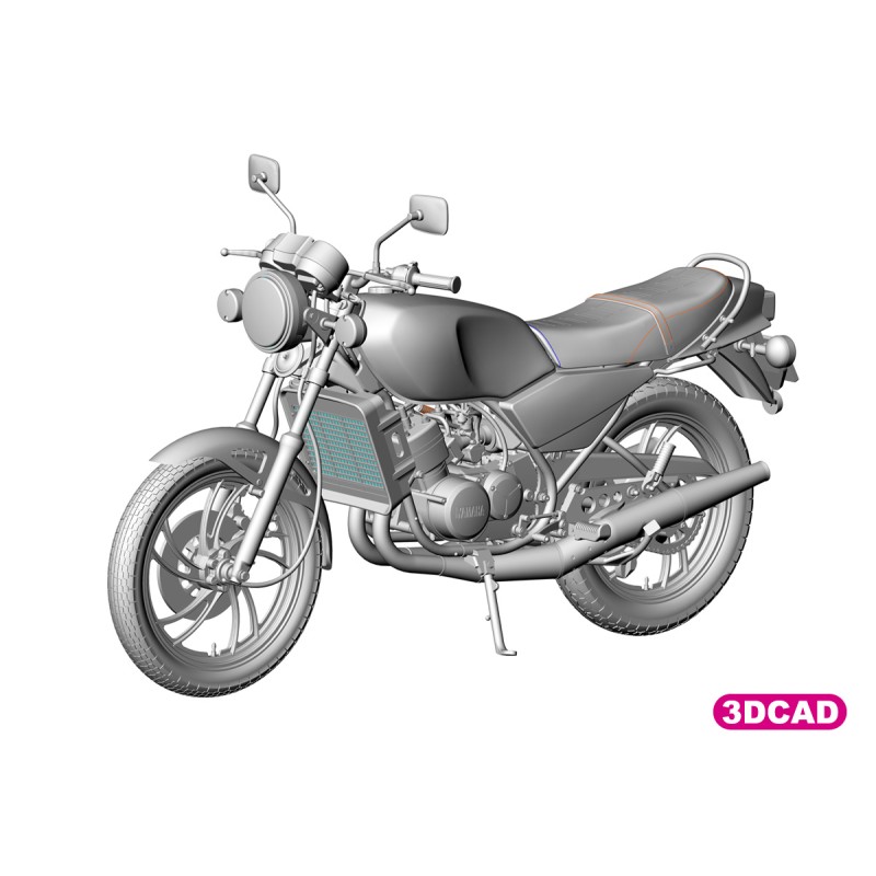 Збірна модель мотоцикл – Yamaha RZ250 (4L3) (1980) – Hasegawa 21513