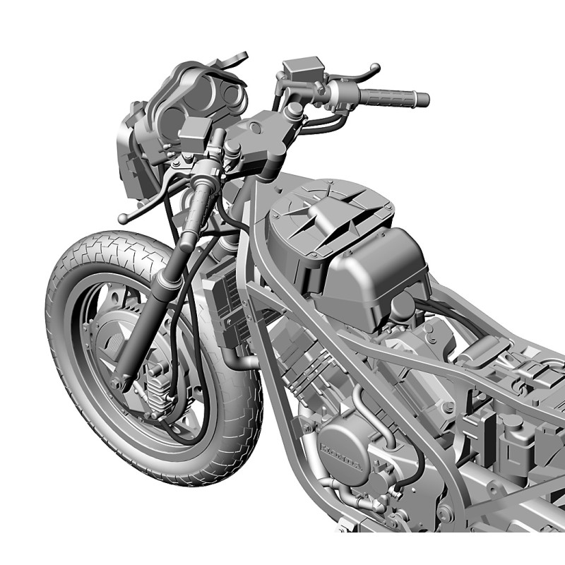 Збірна модель мотоцикл – Honda VT250F (MC08)(1984) – Hasegawa 21514