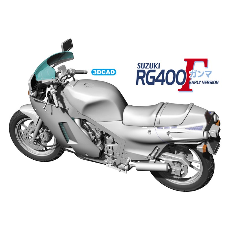 Збірна модель мотоцикл – SUZUKI RG400 EARLY VER. – Hasegawa 21509