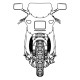 Збірна модель мотоцикл – SUZUKI RG400 EARLY VER. – Hasegawa 21509