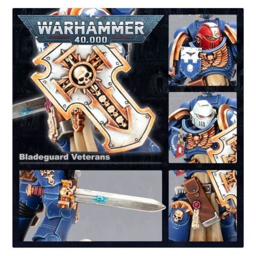 Space Marines Набор миниатюр WARHAMMER 40000: SPACE MARINES - BLADEGUARD VETERANS