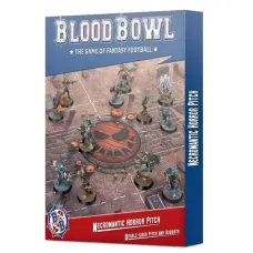 Ігрове поле Blood Bowl NECROMANTIC HORROR TEAM PITCH AND GUGOUTS