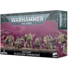Набір мініатюр WARHAMMER 40000: DEATH GUARD - BLIGHTLORD TERMINATORS