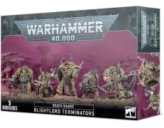 Набір мініатюр WARHAMMER 40000: DEATH GUARD - BLIGHTLORD TERMINATORS