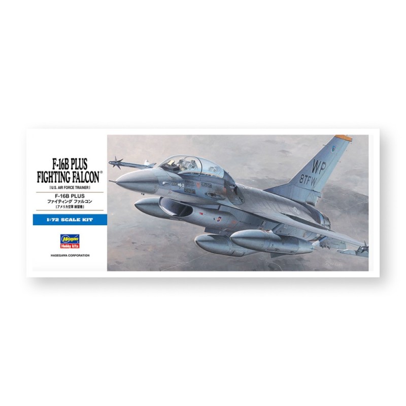 Збірна модель літака літак – F-16B PLUS F.F. – Hasegawa 00444 1:72