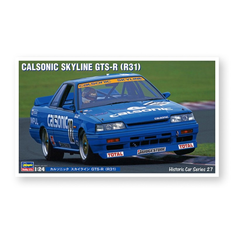 Збірна модель автомобіль – CALSONIC SKYLINE GTS-R – Hasegawa 21127