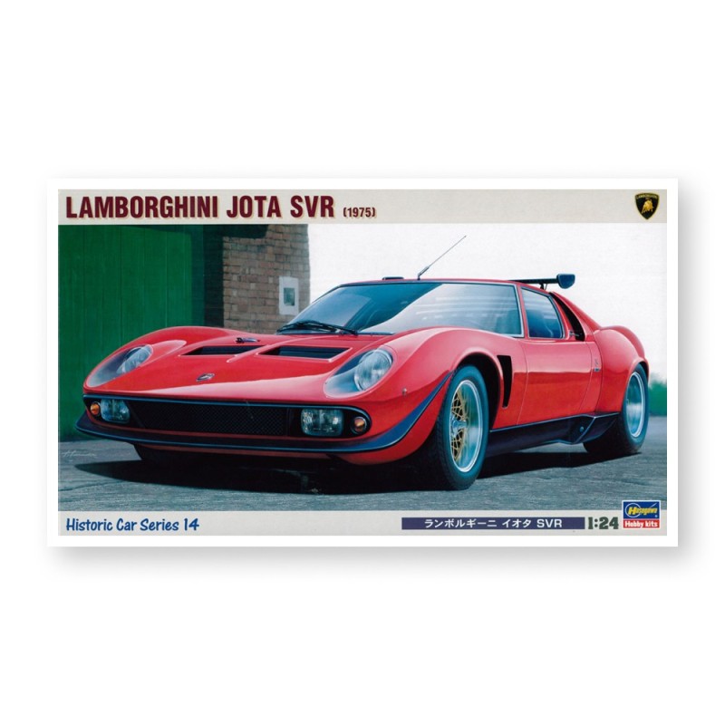 Збірна модель автомобіль – LAMBORGHINI JOTA SVR – Hasegawa 21214