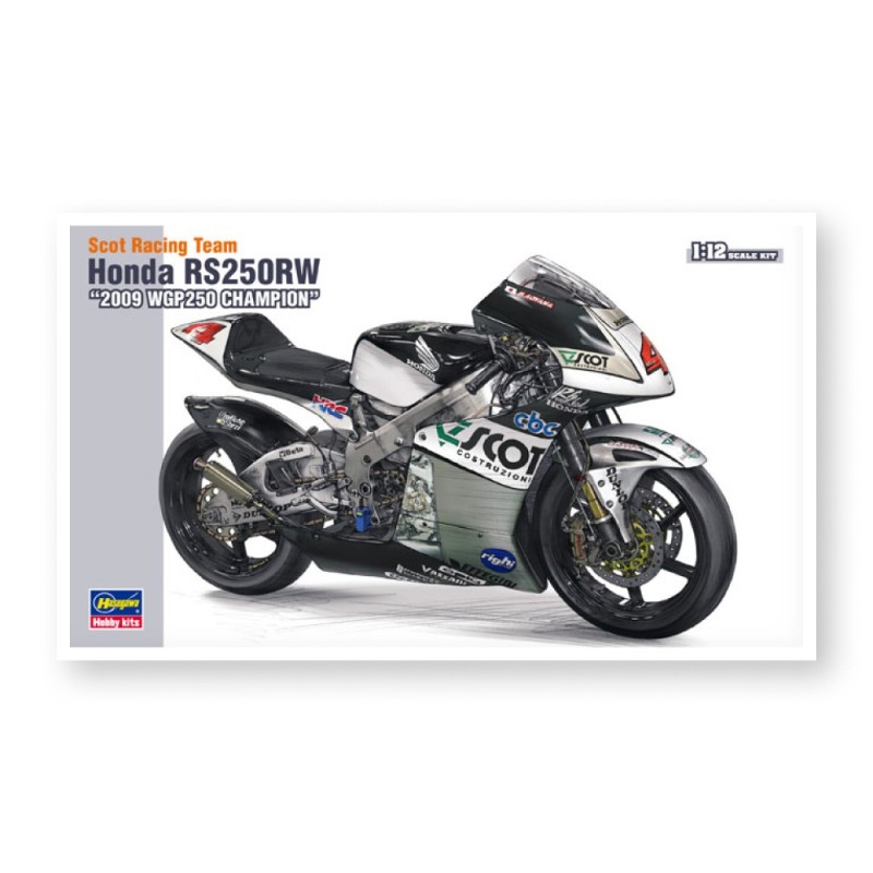 Збірна модель мотоцикл – HONDA RS250RW “’09 WGP250 – Hasegawa 21501