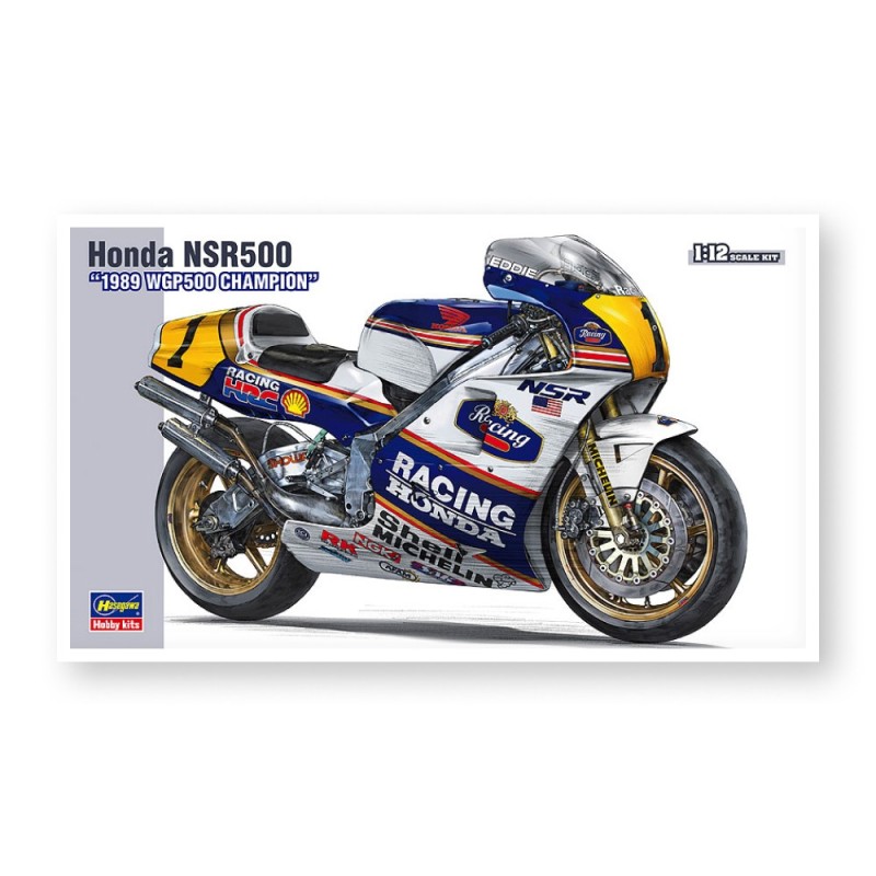 Збірна модель мотоцикл – HONDA NSR500 “1989 WGP500 – Hasegawa 21504