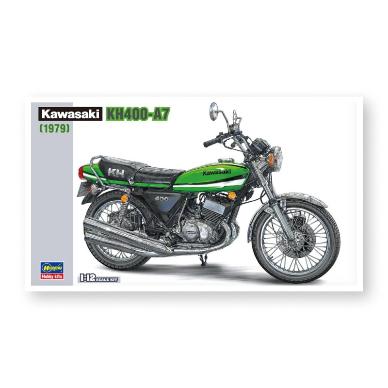 Збірна модель мотоцикл – KAWASAKI KH400-A7 – Hasegawa 21506