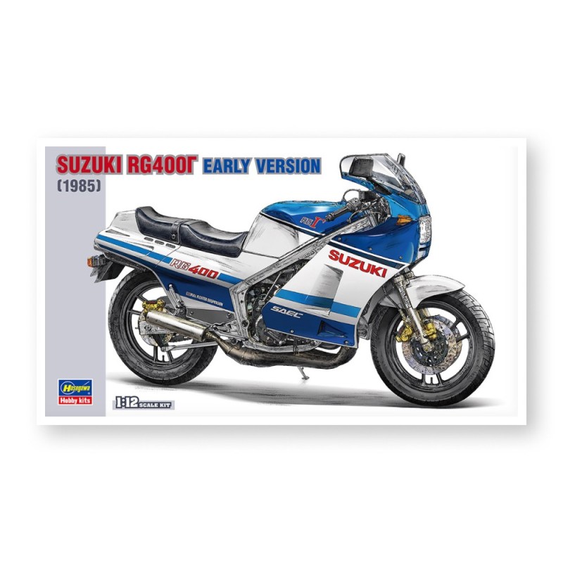 Збірна модель мотоцикл – SUZUKI RG400 EARLY VER. – Hasegawa 21509