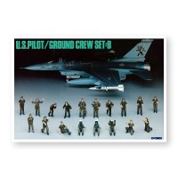  пілоти та наземний персонал США –  U.S.PILOT/GROUND CREW B – Hasegawa 36005