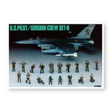 пилоты и наземный персонал США — U.S.PILOT/GROUND CREW B — Hasegawa 36005