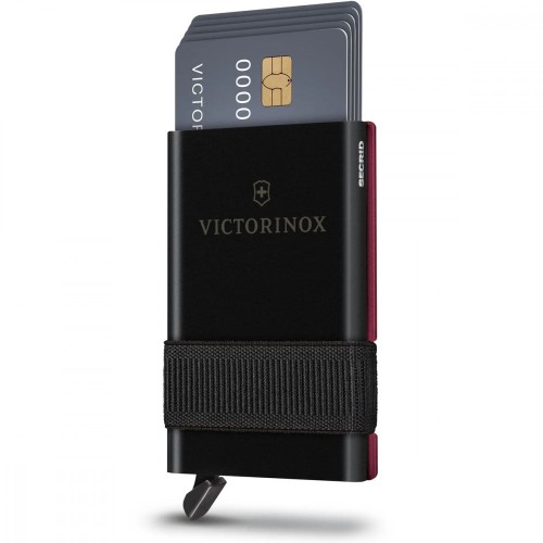Ножі та мультитули Victorinox Картка-мультитул з картхолдером Victorinox SMARTCARD Wallet Iconic Red 0.7250.13