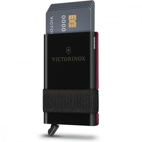 Ножі та мультитули Victorinox Картка-мультитул з картхолдером Victorinox SMARTCARD Wallet Iconic Red 0.7250.13