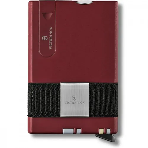 Ножі та мультитули Victorinox Картка-мультитул з картхолдером Victorinox SMARTCARD Wallet Iconic Red 0.7250.13
