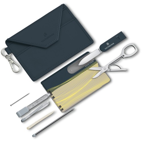 Ножі та мультитули Victorinox Картка-мультитул Victorinox SWISSCARD Classic New York Style 0.7100.E223