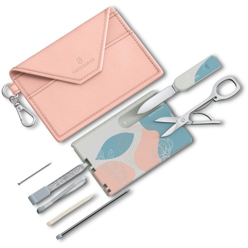 Ножі та мультитули Victorinox Картка-мультитул Victorinox SWISSCARD Classic Paris Style 0.7100.E221