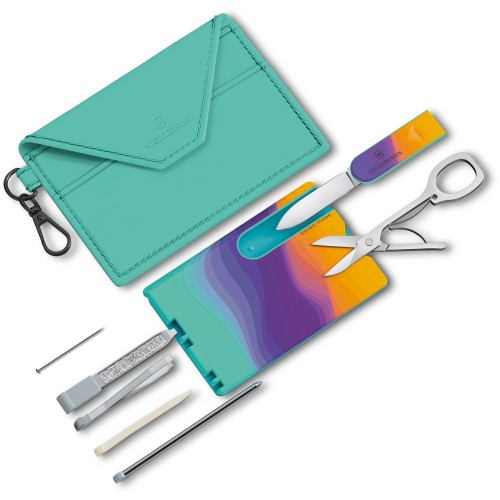 Ножі та мультитули Victorinox Картка-мультитул Victorinox SWISSCARD Classic Sydney Style 0.7100.E222