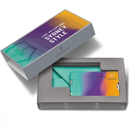 Ножі та мультитули Victorinox Картка-мультитул Victorinox SWISSCARD Classic Sydney Style 0.7100.E222