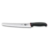 Ніж кондитерський Victorinox Dual Grip 26см хвил чорн 5.2933.26D