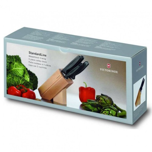 Кухонні набори Кухонний набір Victorinox Standard Small Cutlery Block 5.1183.51