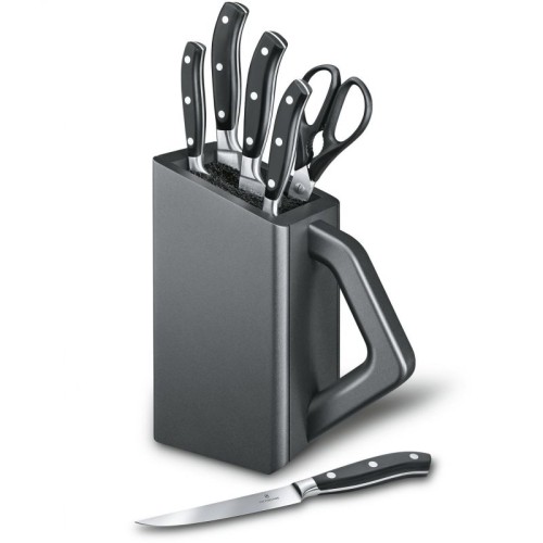 Кухонні набори Кухонний набір Victorinox Grand Maitre Cutlery Block 7.7243.6