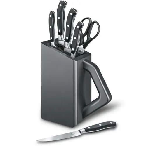 Кухонные наборы Кухонный набор Victorinox GRAND MAITRE Сhef's Cutlery Block 7.7243.6