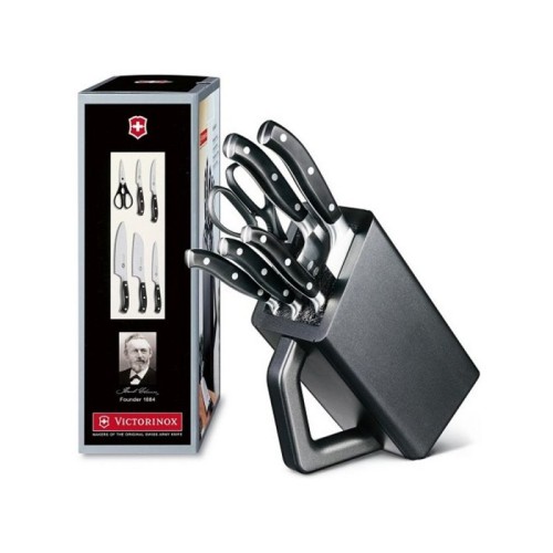 Кухонні набори Кухонний набір Victorinox Grand Maitre Cutlery Block 7.7243.6